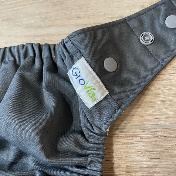 Grovia Cloth Diaper - Cloud AI2 Shell - Picture 8 of 8